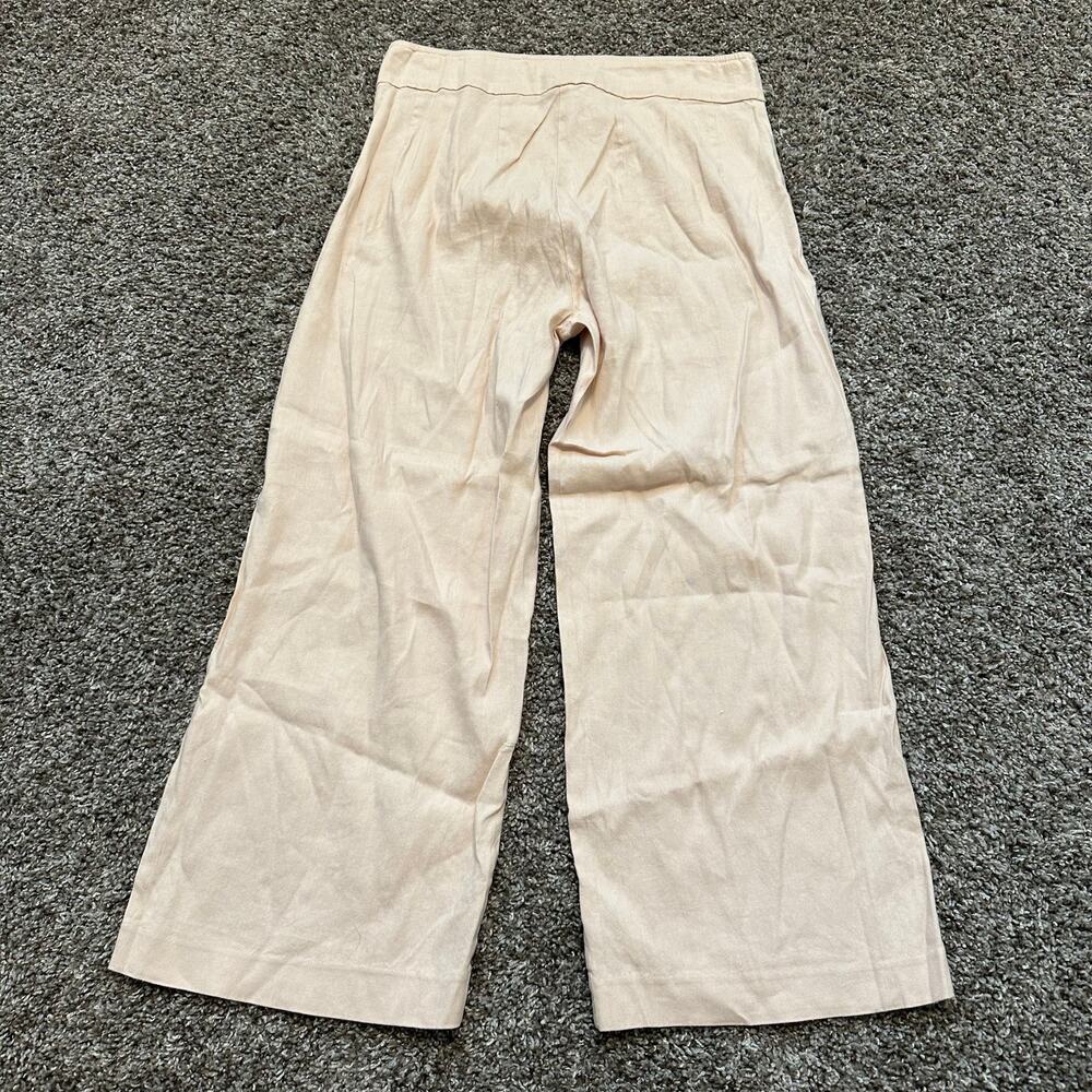 AVENUE MONTAIGNE Women's Alex Linen Pants Size 4 - Picture 3 of 10